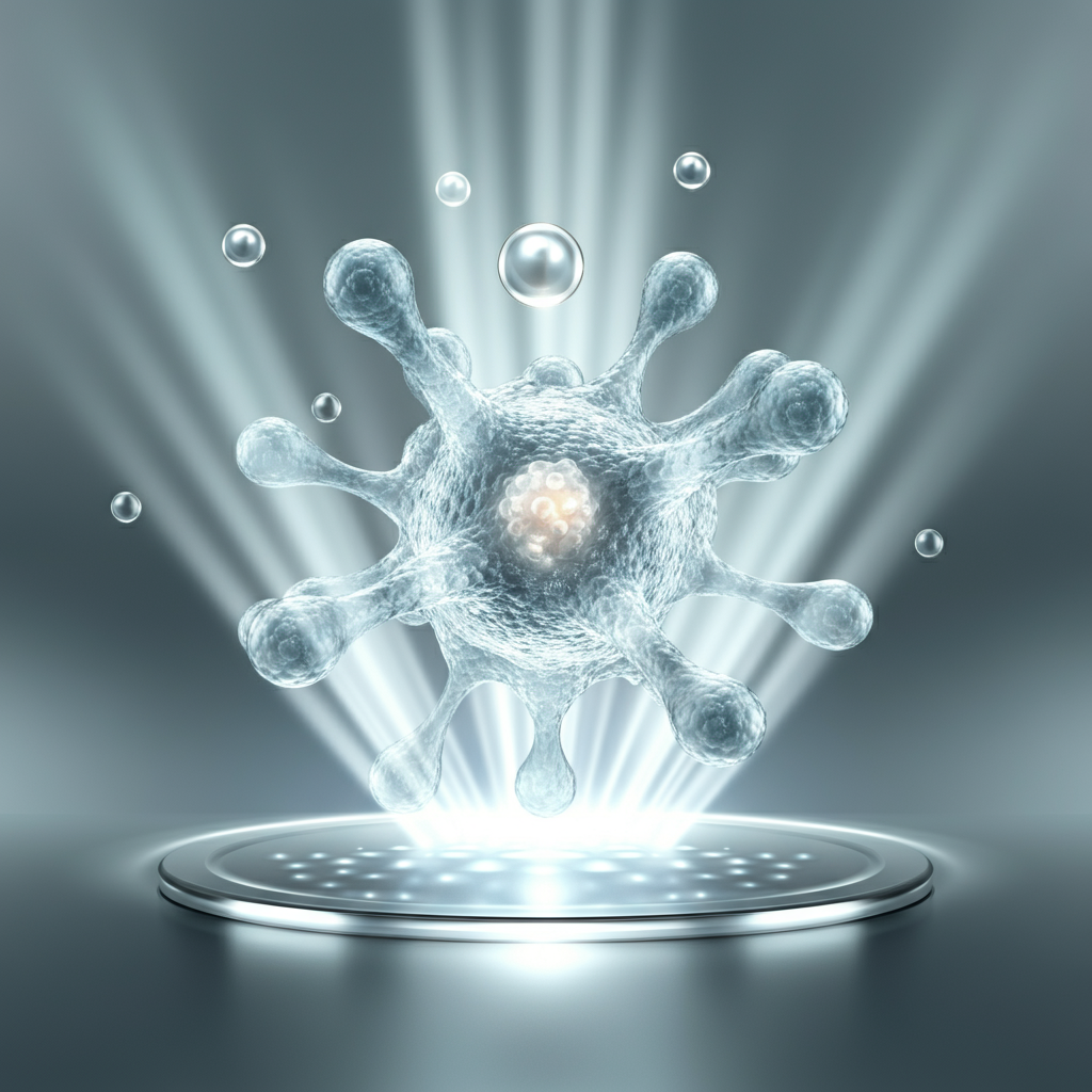 Exosome Innovations: Transforming Skincare with LUXIA Exosomes Skin+ - molecule in image